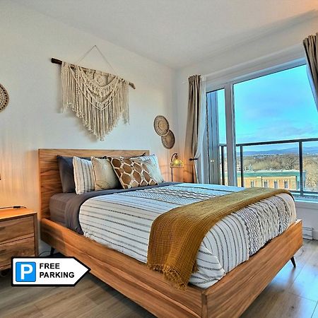 Penthouse With Free Indoor Parking Downtown Apartment ควิเบกซิตี้ ภายนอก รูปภาพ