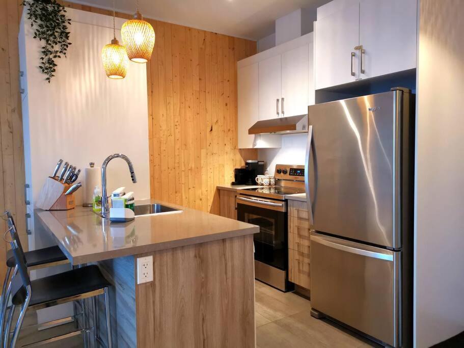 Penthouse With Free Indoor Parking Downtown Apartment ควิเบกซิตี้ ภายนอก รูปภาพ