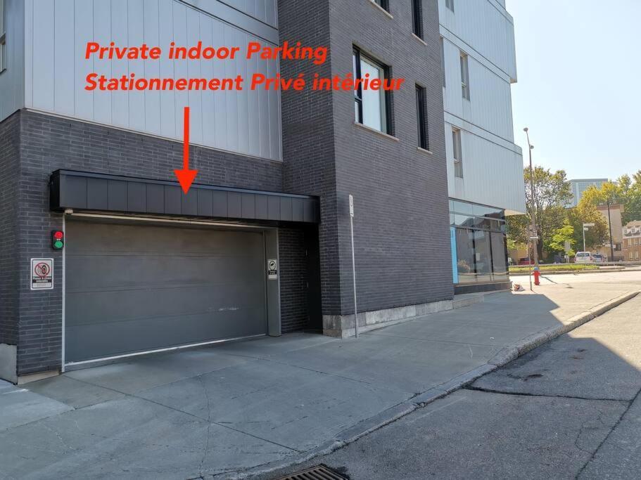 Penthouse With Free Indoor Parking Downtown Apartment ควิเบกซิตี้ ภายนอก รูปภาพ